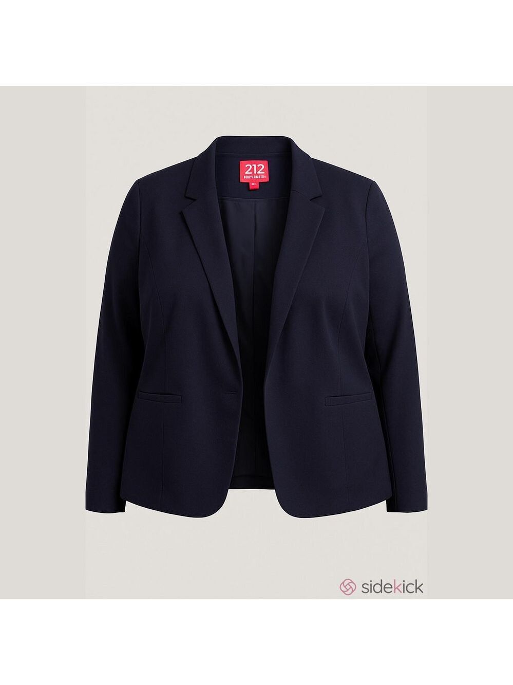 212 Collection Navy Blue Blazer Jacket Size 16